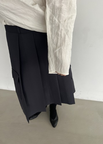 [new5%]pocket skirt